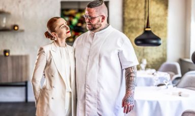 Eric Vildgaard and Tina Kragh Vildgaard, the two souls of restaurant Jordnær in Denmark
