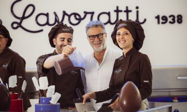 Fabio Fazio, like Willi Wonka, now has his own chocolate factory