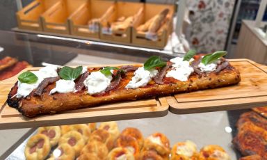 La Lingua di pizza di Valerio's Bakery a Peschiera Borromeo (Milano)
