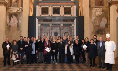Ecco la squadra di Ambasciatori, esperti del Comitato Food capitanati da Paolo Marchi ed esperti locali che innervano il progetto di East Lombardy, ossia la Lombardia Orientale Regione Europea della Gastronomia 2017. Il team si è riunito ieri a Brescia, in vista di un grande veneto di presentazione a marzo proprio a Milano e di tanti altri che dal primo gennaio saranno disseminati sul territorio. Il racconto di Identità Golose
