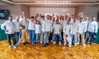 Foto di gruppo dal&nbsp;XXXIII congresso nazionale di JRE-Italia, che si &egrave; tenuto a Trani
