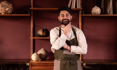 Francesco Sodano, executive chef del ristorante Famiglia Rana, una stella Michelin a Oppeano (Verona)
