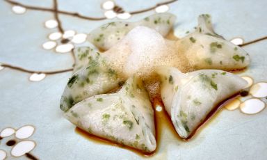 Har Gow è il Piatto della bella stagione di Giacomo Costantini, chef del ristorante Tetsu ad Ascoli Piceno
