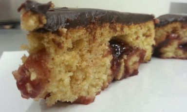 Roberta Pezzella’s eggless sponge cake. She’s 