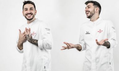 Davide Marzullo, classe 1996, è chef della Trattoria Contemporanea di Lomazzo (Como)
