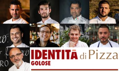 The nine speakers at Identità di Pizza 2022, a much-awaited section, as usual, at the Identità Milano congress, on Friday 22nd of April 2022 at MiCo in Milan, Sala Blu 2. From the top left corner, clockwise: Gianni Di Lella, Richard Abou Zaki, Alessandro Ratta, Angelo Rumolo, Pier Daniele Seu, Victor Lugger, Alberto Suardi, Andrea De Michele, Franco Pepe.

TO REGISTER FOR IDENTITÀ MILANO 2022, CLICK HERE AND FOLLOW THE INSTRUCTIONS 

 
