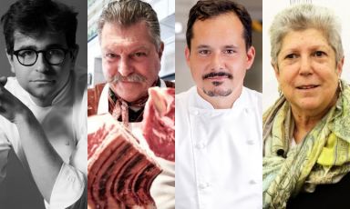 Guido Paternollo, Dario Cecchini, Alessandro Della Tommasina, Faith Willinger
