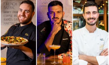 Lorenzo Sirabella, Edris Al Malat ed Edoardo Traverso: insieme per una serata speciale il 2 dicembre. Un unico orario di prenotazione alle ore 20:00, menu a 65 euro a persona, vini inclusi. Per prenotare il vostro tavolo, visitate il sito dell'Hub
