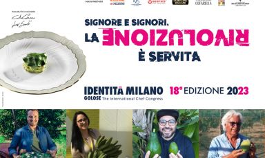 The emblem dish of Identità Milano 2023 and the small revolution of tropical fruits in Italy 