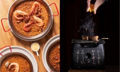 La paella del Señorío e la robata del Waby: sono due indirizzi milanesi di cucina internazionale che ci sono molto piaciuti
