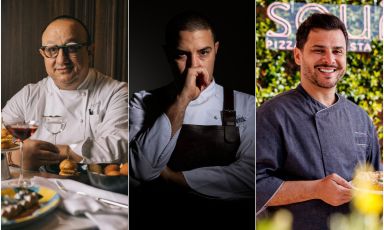 Ciccio Sultano, Fabrizio Fiorani e Pier Daniele Seu: protagonisti dell'offerta gastronomiuca del W Rome, in Via Liguria 26/36, vicino a Via Veneto, a Roma
