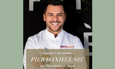 Pier Daniele Seu, di Seu Pizza Illuminati a Roma, protagonista giovedì 7 settembre a Identità Golose Milano, in una serata speciale in collaborazione con Casa Marrazzo
