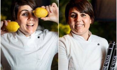 Enza Crucinio, giovane chef alla guida del ristorante Essenza a Policoro, in provincia di Matera
