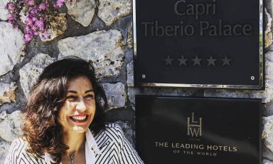 Francesca Tozzi, general manager del Capri Tiberio Palace, via Croce 11/15, Capri, Napoli
