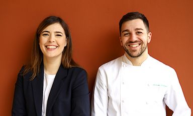 Francesca Ricci e Antonio Romano, la titolare di Villa della Pergola ad Alassio (Savona) e il nuovo chef dal 28 marzo 2024
