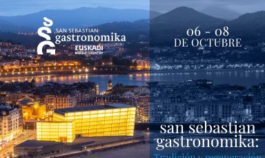 Da lunedì 6 a mercoledì 9 ottobre torna Gastronomika a San Sebastian, il più antico congresso di alta cucina al mondo: nato nel 1999 col nome Lo mejor de la gastronomía, è giunto all'edizione numero 27
