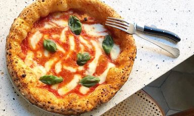La Ghitina, ossia la Margherita della pizzeria&nbsp;Giolina a Milano
