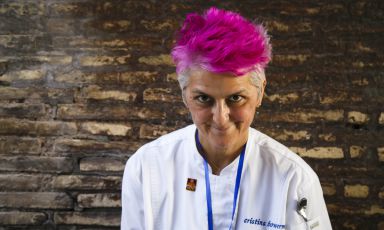 Cristina Bowerman, president of the Ambasciatori del Gusto
