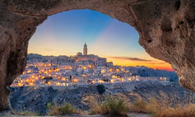 Matera, la Città dei Sassi, dichiarata Patrimonio Mondiale dell'Umanità dall'UNESCO e nel 2019 Capitale Europea della Cultura
