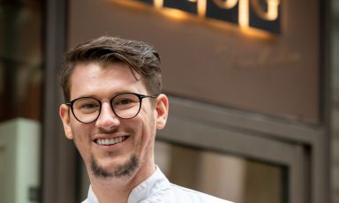 Adam Handling chef at the Frog restaurant in Covent Garden, London

 

Photo credits @Hazel Thompson
