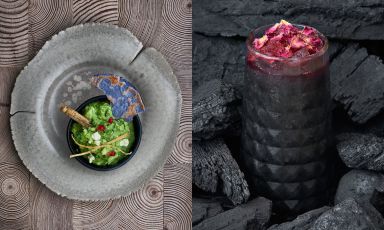 Two of the recipes presented at restaurant Ella Canta in London by Martha Ortiz, the most acclaimed chef in Mexico. The restaurant opened inside hotel One Hamilton Place Park Lane, tel. +44.(0)20.73188715
