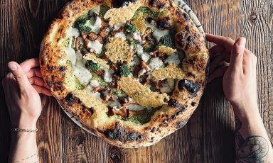 Una delle pizze de Il Corso, a Bolzano
