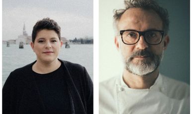 Vania Ghedini e Massimo Bottura
