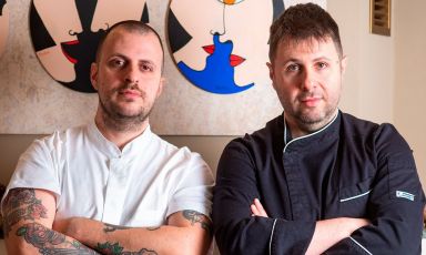 I fratelli Edoardo e Alberto Petricca, il cuore della cucina de La Perla
