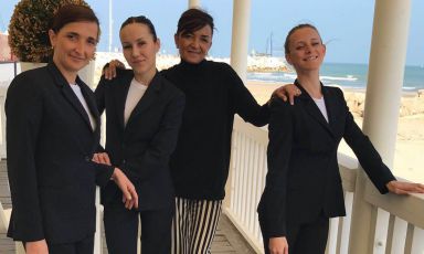Luana Mariani, Daria Nakhaeva, Catia Uliassi and V