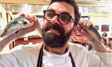 Il nostro incontro a Enologica 2016 con Pierluigi Di Diego, ex Trigabolo, dal 2003 a Ferrara con il suo Il Don Giovanni, ci ha fatto scoprire delle anguille favolose, che lo chef si procura in quel di Anita, frazione di Argenta. Poche e ancora per poco, ma squisite...
