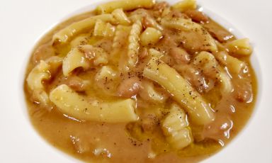 Pasta mista e fagioli di&nbsp;Irina Steccanella,&nbsp;Irina,&nbsp;Savigno (Bologna)
