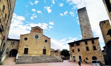 Una suggestiva immagine di San Gimignano
