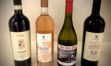 Martedì 22 Giugno, in diretta streaming, Sting e sua moglie Trudie Styler presentano i quattro vini della Tenuta Il Palagio, Valdarno- Toscana, prodotti in collaborazione con Riccardo Cotarella: La Duchessa Chianti Riserva 2018,New Day Rosato IGP 2020, Baci sulla Bocca Vermentino IGT Toscana 2020,1530 IGT Toscana 2019.
