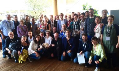 Group photo at the end of the first meeting of Fig