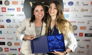 Marcella Moutte, 26enne brasiliana e Federica Russo, 23 anni di Acqui Terme. Lavorano rispettivamente alla Pasticceria Martesana di Milano e alla pasticceria Fabrizio Galla di San Sebastiano in Po (Torino). Foto Zanatta
