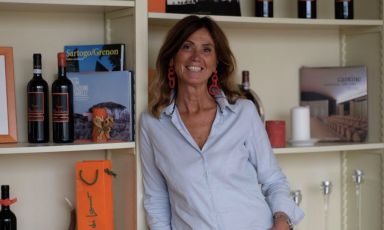 Gianna Neri, fondatrice dell'azienda vitivinicola Col di Lamo, a Montalcino 
