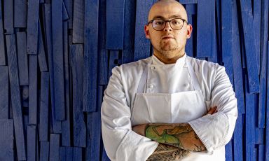 Davide Caranchini, chef-patron of Materia in Cernobbio (Como)
