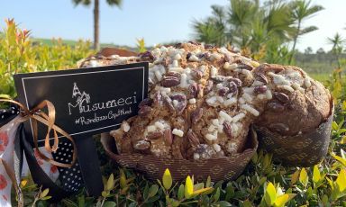 Spalumma, la colomba di Giovanna Musumeci, in vendita alla Pasticceria Santo Musumeci di Randazzo (Catania)

