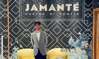 Gianluca Torres, classe 1997, titolare dal giugno 2020 di Jamantè, ristorante che a Polignano interpreta in chiave contemporanea la tradizione pugliesa
