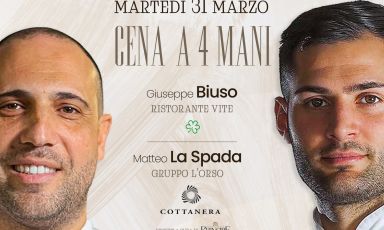 Matteo La Spada e Giuseppe Biuso protagonisti di una cena speciale a L'Orso in Duomo di&nbsp;Messina
