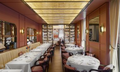 Il ristorante Langosteria Montenapoleone
