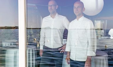 I fratelli Giancarlo e Riccardo Camanini
