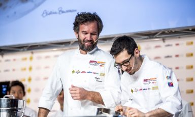 Carlo Cracco e Luca Sacchi, protagonisti con due lezioni al congresso di Identit&agrave; Golose, 25-27 settembre 2021
