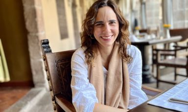 Malena Martinez, scienziata, co-direttore di Mater Iniciativa, organizzazione interdisciplinare, gastronomica e culturale che si occupa di investigare, conservare e condividere l'enorme biodiveristà del Perù (foto Zanatta)
