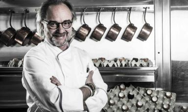 Marco Sacco, chef-patron del Piccolo Lago di Verbania

