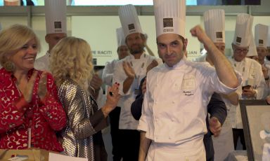 Alba (Cuneo), a few days ago: the winner of Bocuse d'Or Italia is Martino Ruggieri​
