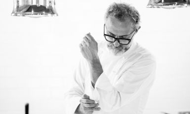 Massimo Bottura nello scatto di Marco Poderi
