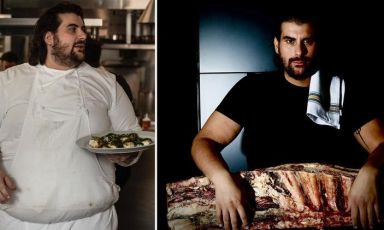Prima e dopo: lo chef Matteo Grandi, giovane talento della cucina italiana, ha perso 88 chili in 8 mesi
