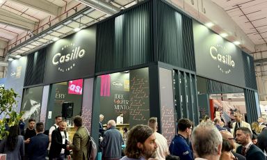 Lo stand di Molino Casillo al CIBUS di Parma, il salone internazionale dell'alimentazione
