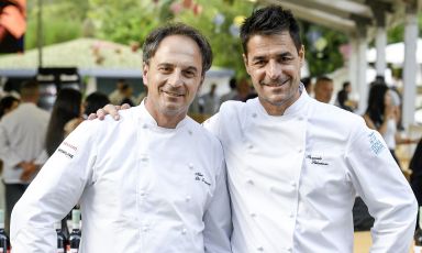 Gli chef Nino Di Costanzo e Pasquale Palamaro, ideatori e colonne portanti di Ischia Safari
